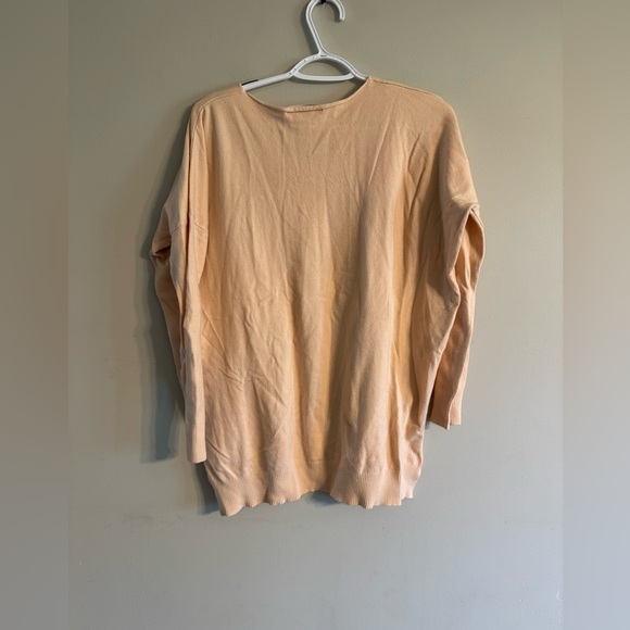 🔴Urban Daizy Orange V-Neck Sweater - Picture 5 of 6
